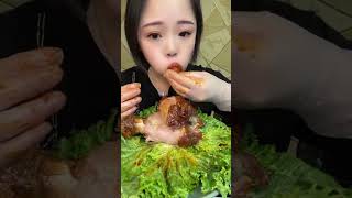 🔥🍽️ ASMR MUKBANG Deliciously Crispy 삼겹살 amp Satisfying Crunchy Bites 🎧🥓🌶️ foodie koreanflavours [upl. by Athalia]