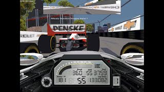 Indy Car Racing 2 Work in progress vid 17 with DosboxRendition and RReady Rendition Verité 4k [upl. by Green]