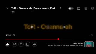 osanna eh dance remix [upl. by Mckenzie417]