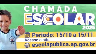 Chamada Escolar Unificada continua para interessados em estudar nas escolas de Macapá e Santana [upl. by Sommer]