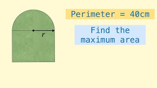 Modelling with Differentiation  AS level Mathematics [upl. by Estelle]