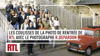 Les coulisses de la photo de rentrée de RTL par le célèbre photographe Raymond Depardon [upl. by Akilak]