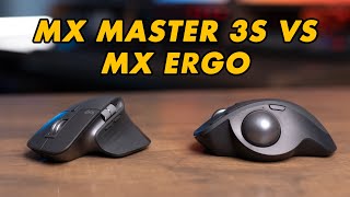 Which to Buy Logitech MX Master 3S Vs MX Ergo [upl. by Kooima]