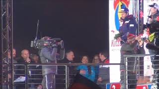 Hahnenkamm 2018 Award Ceremony Zielhaus Hannes Reichelt Beat Feuz and Thomas Dressen [upl. by Ninerb968]