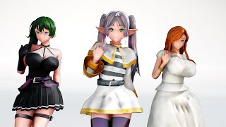 【MMD Frieren at the Funeral】aespa 에스파 Drama [upl. by Aissej]