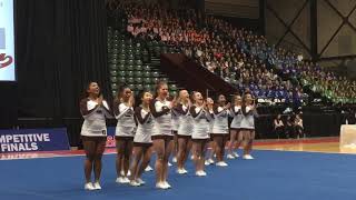 Grandville’s Round 3 at the 2019 MHSAA competitive cheer state finals [upl. by Seligmann]