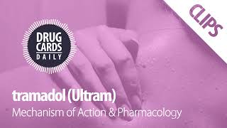 Tramadol Mechanism of Action amp Pharmacology  Drug Cards Daily Clips [upl. by Llerroj]