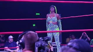 Trinity Fatu TNA Entrance Memphis Taping [upl. by Berner]