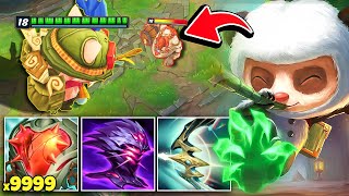 This tank Teemo build has unlimited health [upl. by Reteip]