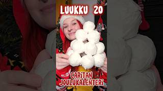 LUUKKU 20 Lumilyhty koriste sisälle 🤩❄️ DIY [upl. by Engel]