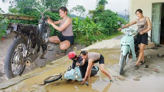 Help Villagers Fix Broken Motorbikes Mechanical Girl Motorcycle Shop Management [upl. by Carlota532]