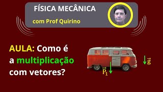 Aula 09  O que é Produto Escalar  Multiplicação envolvendo vetor  exercício resolvido [upl. by Jobina]