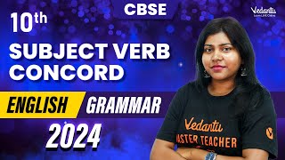 Subject Verb Concord  Class 10 English  CBSE 2024 🔥 Sandra Maam [upl. by Erait]