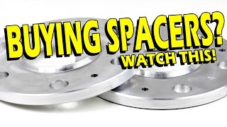 Buying Wheel Spacers Watch This Video First [upl. by Bensen]