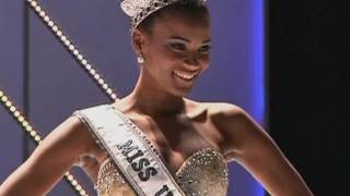 Miss Universe Leila Lopes crowned in Sao Paulo [upl. by Ogram]