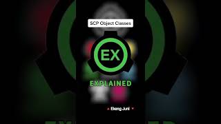 SCP Object Classes [upl. by Aneekahs]