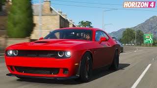 Forza Horizon 4  Dodge Challenger controller gameplay [upl. by Violeta]