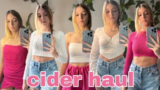 Cider winter try on haul [upl. by Toiboid]