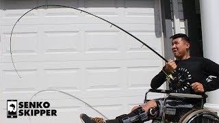 How strong is a Travel Fishing Rod from Amazon [upl. by Kealey]