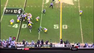 1122013 Michigan State 29 Michigan 6 [upl. by Mehs]