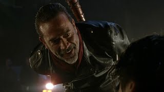 TWD S7E01  Negan Kills Glenn 4k [upl. by Adnilym]