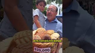 Panadero recibe recompensa millonaria gracias a su honestidad 😭 Su reacción vale oro [upl. by Ielarol]