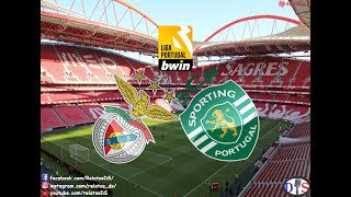 Rádio Antena 1  Benfica x Sporting  Relato dos Golos [upl. by Acenahs]