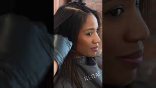 How To Salon Hair Smoothing Keratin Treatment  shorts  KERASILK [upl. by Airetak484]