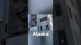 Abandoned Buckner Barracks Whittier Alaska abandoned alaska short vlog military history [upl. by Kape]