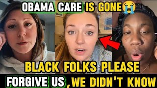 WHITE FOLKS Crying To BLACK FOLKS After Voting Against Obama Care amp It BACKFIRES africanamerican [upl. by Gibson]