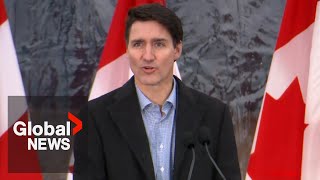 Canada quoton trackquot to triple defence spending by 2030 Trudeau [upl. by Ed]