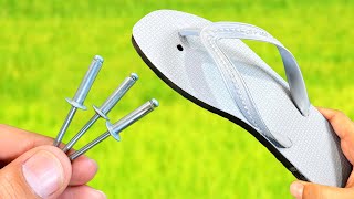 Stop Throwing Away Your Slippers This Easy Fix Will Save You Money And Reduce Waste [upl. by Ahsemrak506]