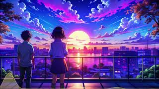 Cyber Sunset 🌇🎧✨ Low Beat Life [upl. by Tirzah]