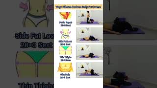 Yoga PilatesReduce Belly Fat short reducebellyfat bellyfatloss yoga [upl. by Ydarg868]