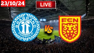 Brabrand vs Nordsjælland  DBU Pokalen  Live Match Score Today HD [upl. by Aymik]