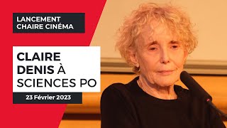 Masterclass de Claire Denis [upl. by Ettenor]