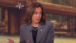 Kamala Harris holds interviews with The View and Howard Stern [upl. by Elmore]