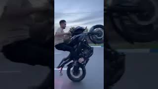 NS200 vs NS200 vs4 👑automobile shortsfeed pulsar rider viral parallel park [upl. by Ahtinak825]