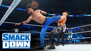 Shinsuke Nakamura amp Rick Boogs vs Los Lotharios SmackDown Dec 10 2021 [upl. by Dwayne]