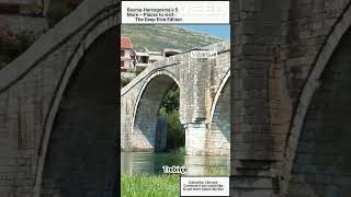 Bosnia The Story Behind Arslanagic Bridge [upl. by Noiram2]