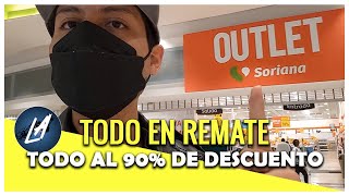 NUEVA Soriana OUTLET la tienda de LIQUIDACIONES  TODO en REMATE [upl. by Darum]