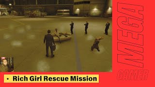 Rich Girl Rescue Mission  GTA 5 Episode 1  Mega Gamer gta [upl. by Ametaf]