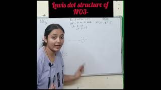 NO3 Lewis Dot structure l class 11 l chemical bonding [upl. by Eurd182]