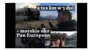 2 tys km na Pan European st 1100  wejście na Morskie oko w 3 dni [upl. by Tace]