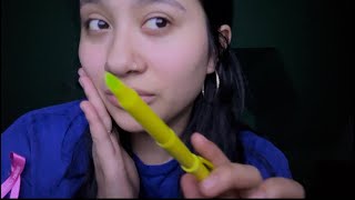 Asmr tracing your face with highlighters [upl. by Nealson613]