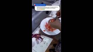 CHOPPING ASMR TOMATOES AND ONION TIPSAFRICA [upl. by Placido386]