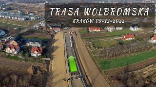 Trasa Wolbromska przelot od pętli tramwajowej Krowodrza Górka do Zielonek [upl. by Acinoryt]