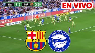 🔴 BARCELONA VS ALAVES EN VIVO  JUEGA LAMINE YAMAL  LIGA ESPAÑOLA FULL MATCH LIVE [upl. by Garlanda]