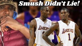 Kwame Brown REACTS To Smush Parker’s Kobe Comments [upl. by Ecyarg]