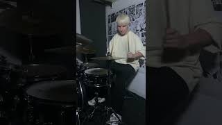 everlong by Foo Fighters drums cover foofighters drumcover fyp [upl. by Ahsikal]